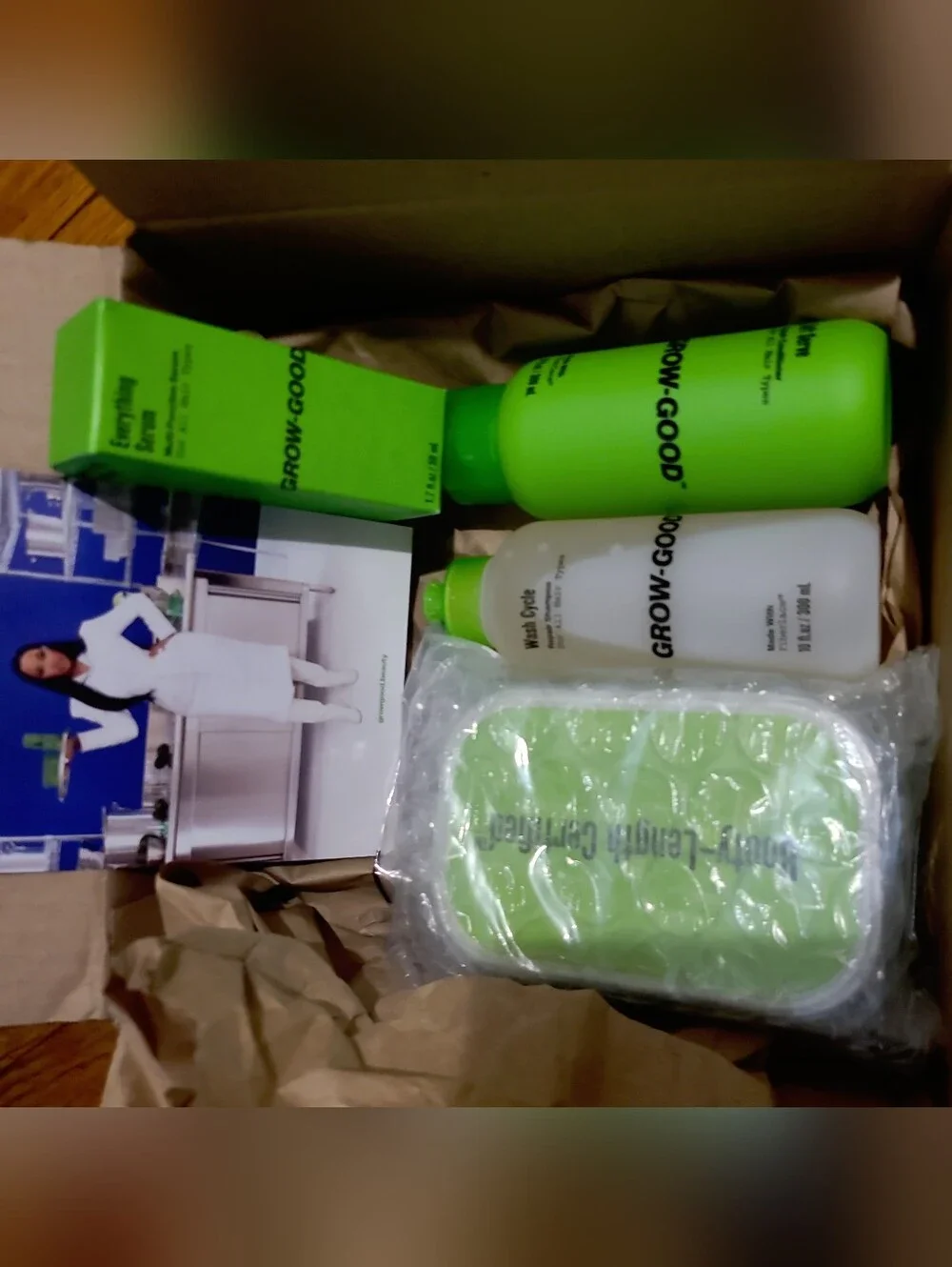 Cardi B Grow-Good Complete Hair Care Set 4 Pc Shampoo Conditioner Mask Serum NEW